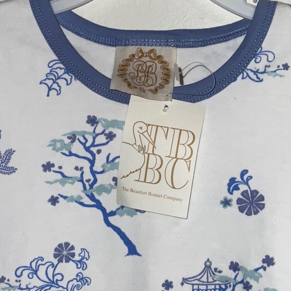 The Beaufort Bonnet Co.Girls Blue Pagoda Print Polly Play Dress 4T NWT - Picture 5 of 6